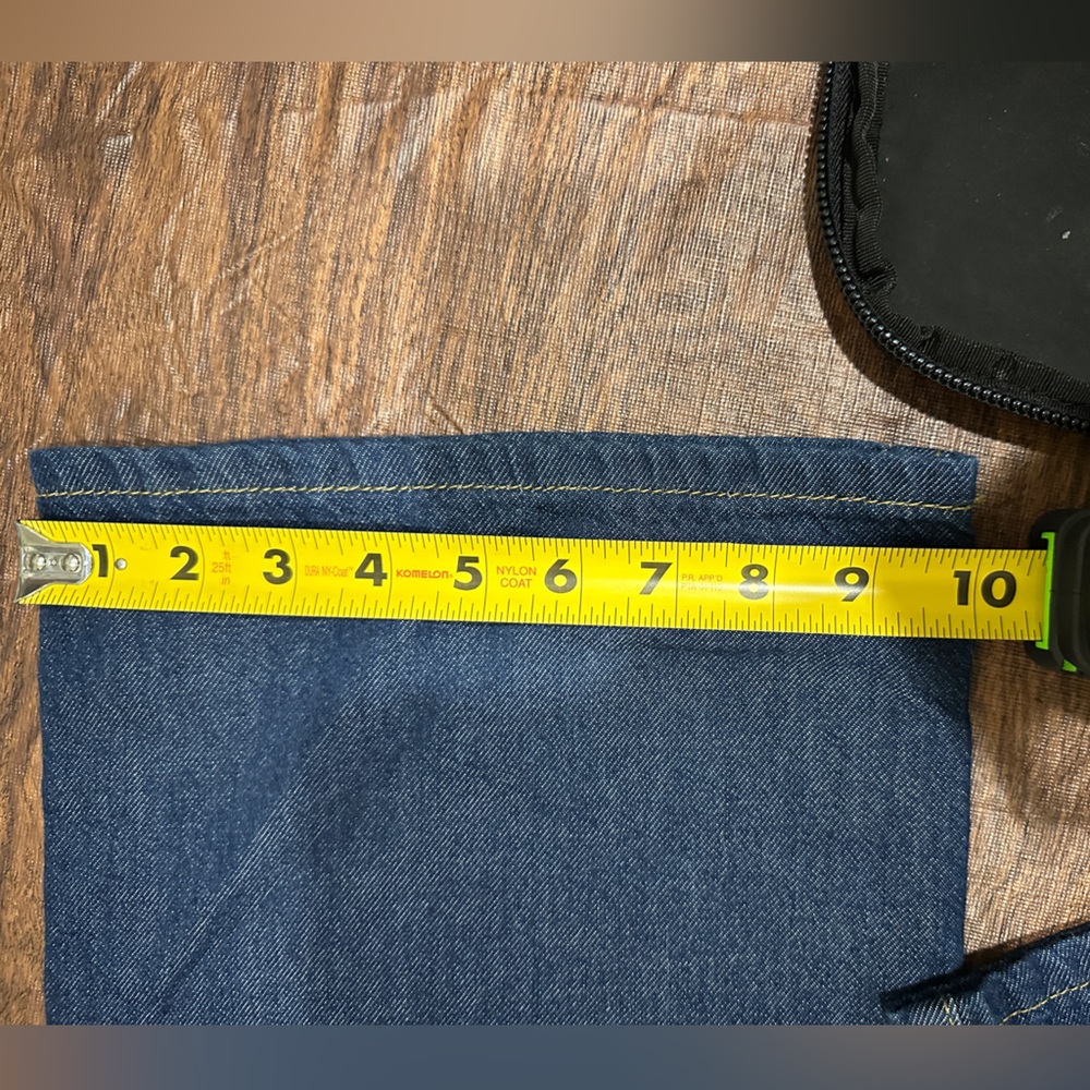 Anthropologie Pilcro The Annie Dark Blue Wide Leg Jeans - Size 25 - Picture 15 of 15